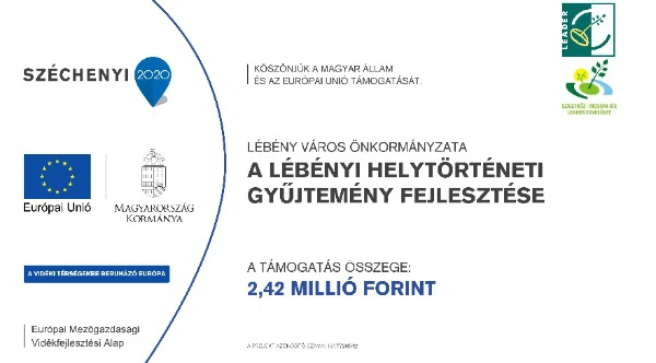A lébényi helytörténeti gyűjtemény fejlesztése